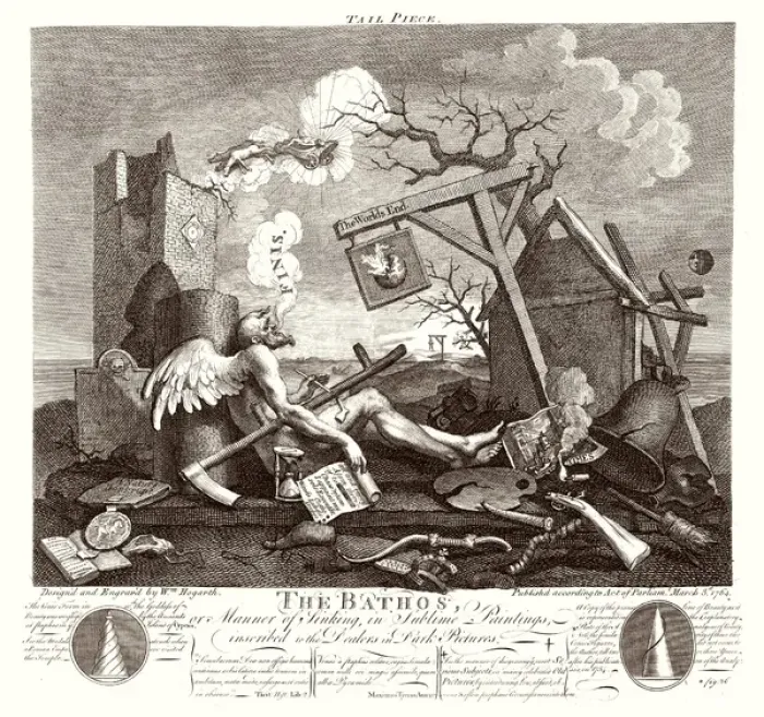 Stampa con cornice : Il Baglio (Hogarth) Stampa con cornice : Il Baglio (Hogarth)