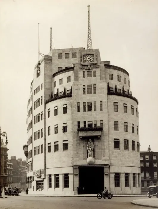 Stampa con cornice : BBC Broadcast Centre Stampa con cornice : BBC Broadcast Centre