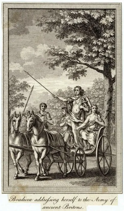 Stampa con cornice : Boadicea (circa -62)
