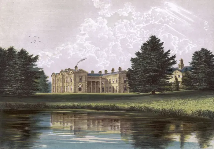Stampa con cornice : Compton Verney  /  Warwick