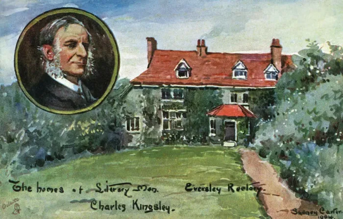Stampa con cornice : Casa Eversley Stampa con cornice : Casa Eversley