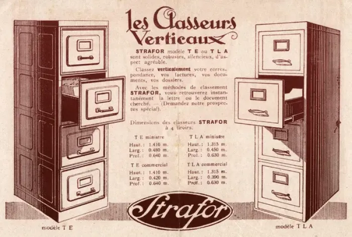 Stampa con cornice : Due Cassetti per Documenti Stampa con cornice : Due Cassetti per Documenti