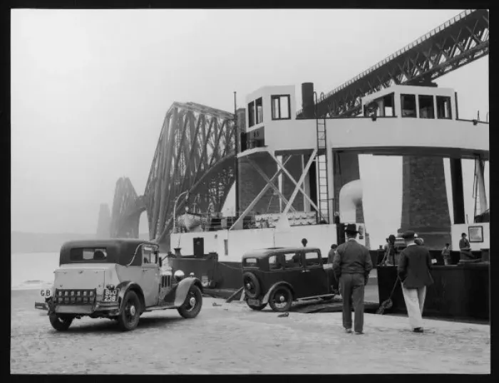 Stampa con cornice : Ponte di Forth Ferry / 1941 Stampa con cornice : Ponte di Forth Ferry / 1941