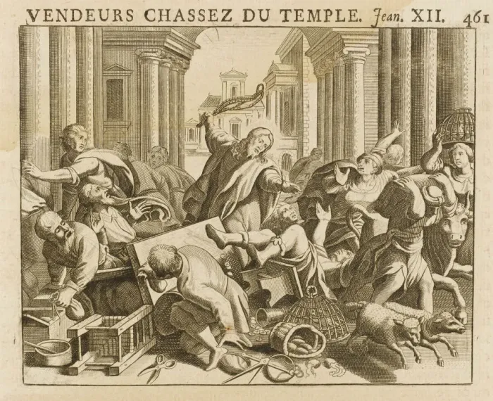 Stampa con cornice : Gesù e il Tempio Stampa con cornice : Gesù e il Tempio