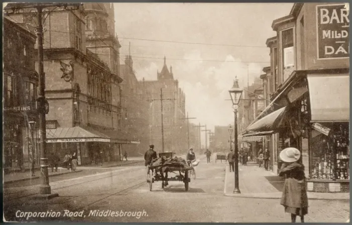 Stampa con cornice : Strada di Middlesbrough