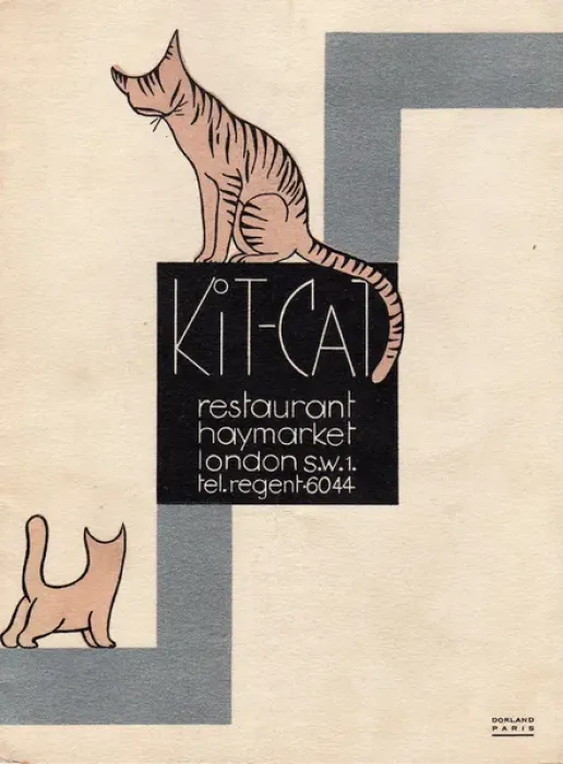 Stampa con cornice : Programma per il Kit Cat Restaurant Stampa con cornice : Programma per il Kit Cat Restaurant