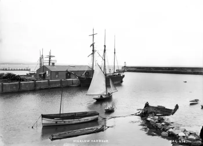Stampa con cornice : Porto di Wicklow