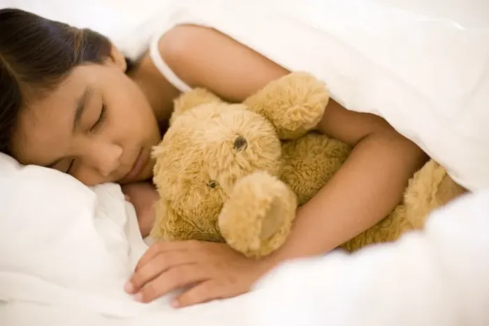 Stampa con cornice : Bambino dorme