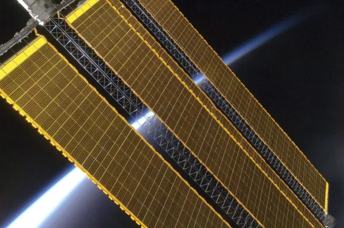 Stampa con cornice : Array solare ISS Stampa con cornice : Array solare ISS