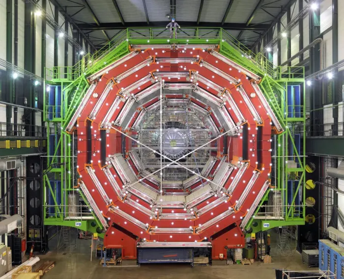 Stampa con cornice : Detttore CMS, Cern Stampa con cornice : Detttore CMS, Cern