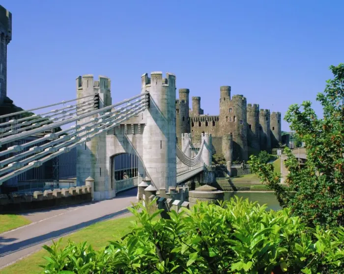 Stampa con cornice : Castello di Conway