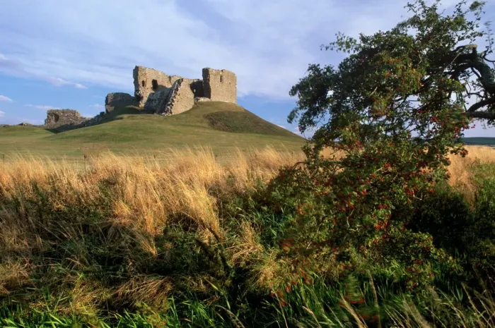 Stampa con cornice : Castello di Duffus