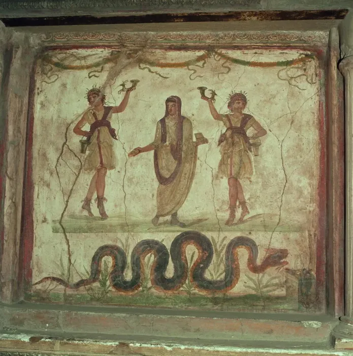 Stampa con cornice : Il Larario