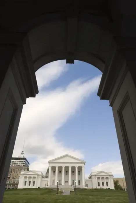 Stampa con cornice : mcs0118. Capitolio dello Stato di Virginia a Richmond nella Virginia negli Stampa con cornice : mcs0118. Capitolio dello Stato di Virginia a Richmond nella Virginia negli