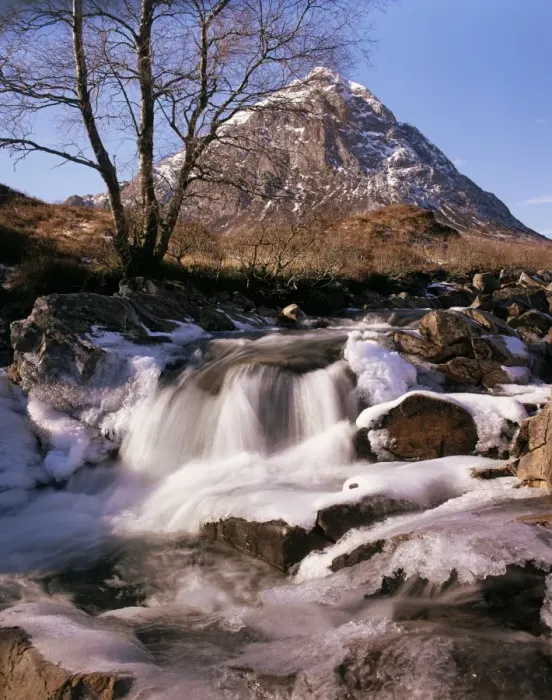 Stampa con cornice : Fiume montano