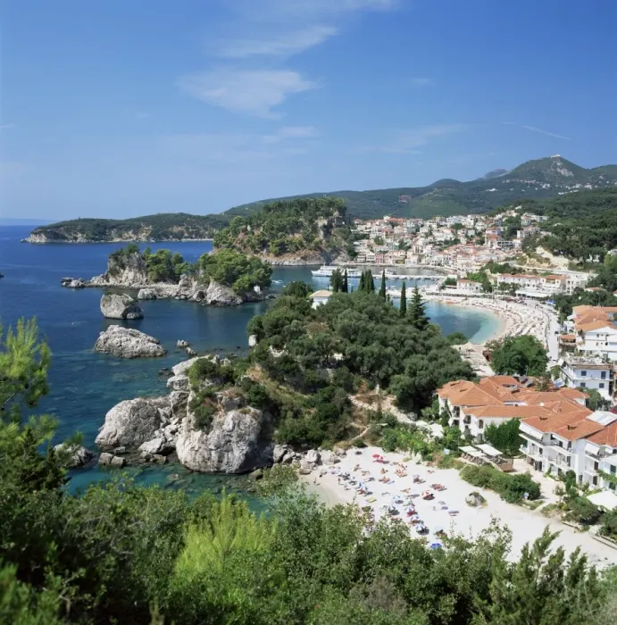 Stampa con cornice : Parga, Grecia Stampa con cornice : Parga, Grecia