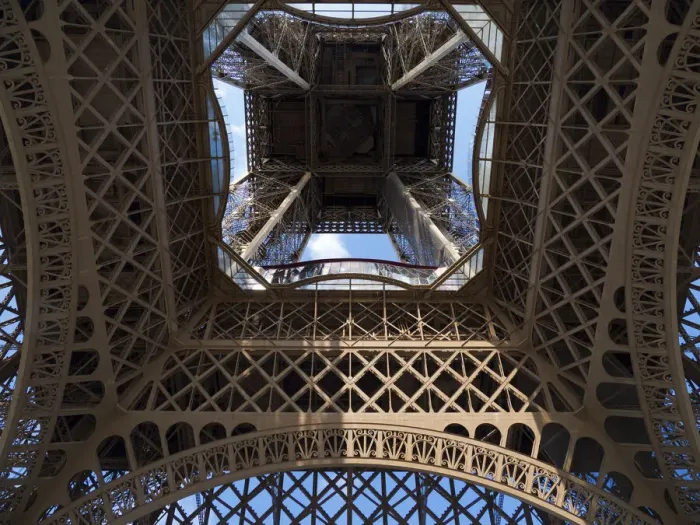 Stampa con cornice : La Torre Eiffel: dall'alto non è inclusa.