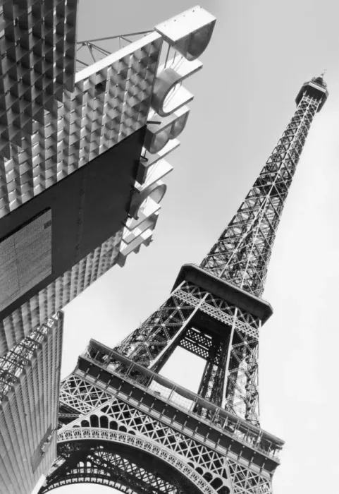 Stampa con cornice : Torre Eiffel inclinata Stampa con cornice : Torre Eiffel inclinata