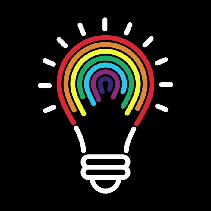 Stampa con cornice : RGB base. Arcobaleno, 981097344
