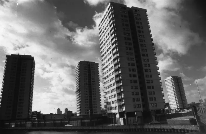 Stampa con cornice : Grattacielo di Hackney Stampa con cornice : Grattacielo di Hackney