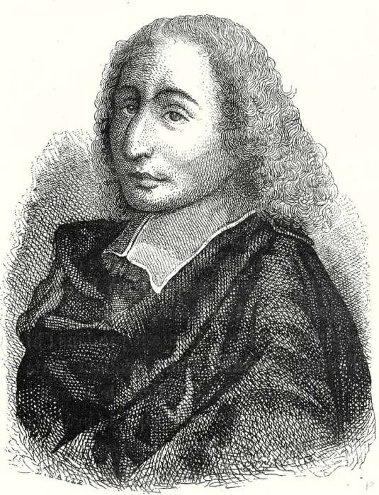 Stampa con cornice : Blaise Pascal Stampa con cornice : Blaise Pascal