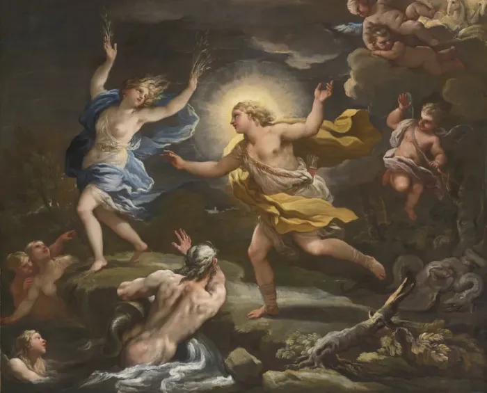Stampa con cornice : Apollo e Dafne Stampa con cornice : Apollo e Dafne