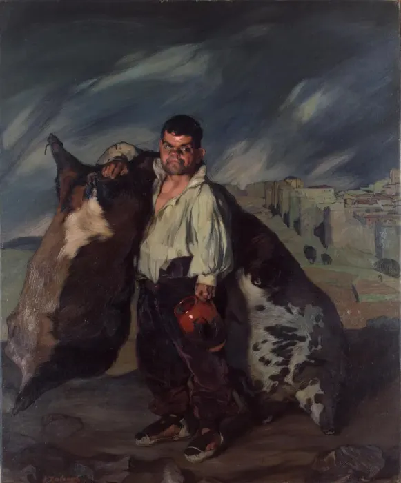 Stampa con cornice : Il nano Gregorio, 1908. Stampa con cornice : Il nano Gregorio, 1908.