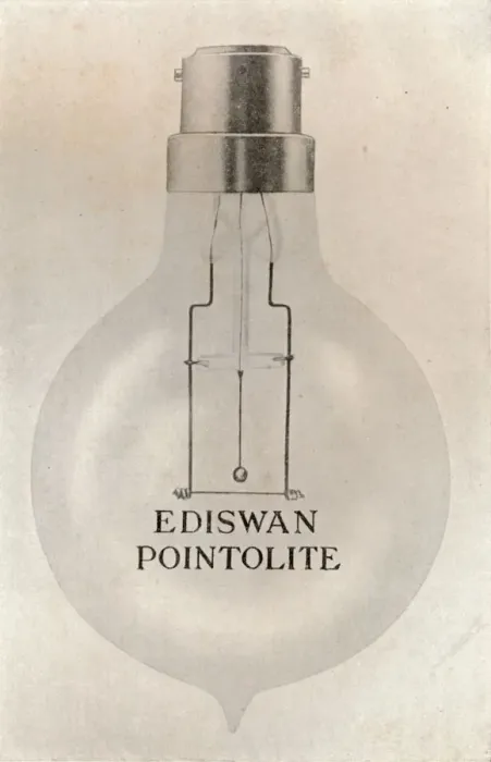 Stampa con cornice : L'Ediswan Pointolite, c1916. Stampa con cornice : L'Ediswan Pointolite, c1916.