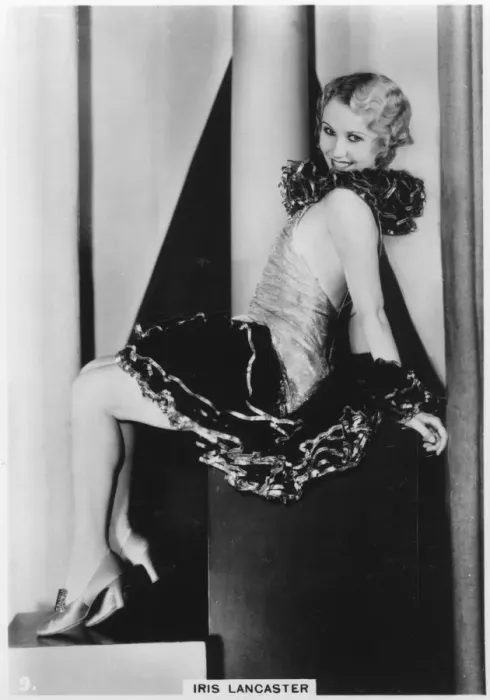 Stampa con cornice : Iris Lancaster, attrice, c1938.