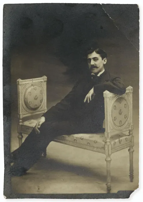 Stampa con cornice : Marcel Proust