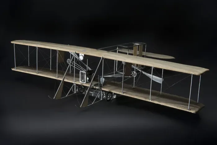 Stampa con cornice : Modello, Statico, Modello Wright B, ca. 1932. Creatore: Roderic Davis
