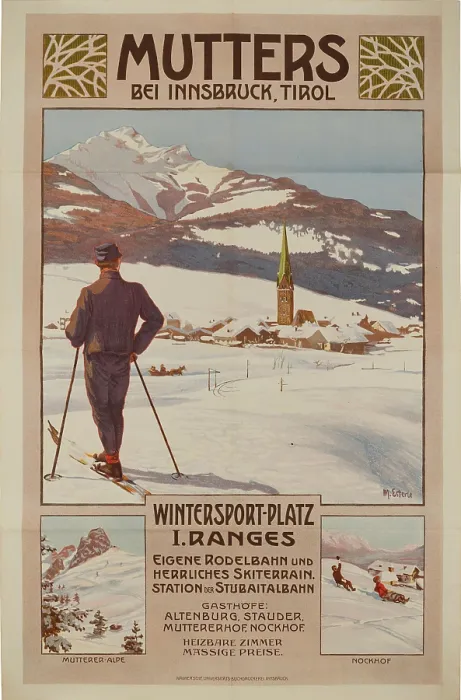 Stampa con cornice : Mutters, c1910. Creatore: Esterle, Max Ritter von (1870-1947) Stampa con cornice : Mutters, c1910. Creatore: Esterle, Max Ritter von (1870-1947)