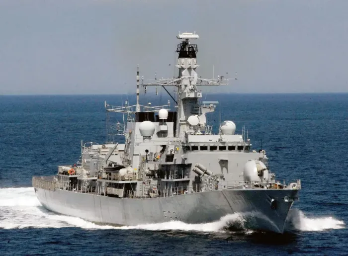 Stampa con cornice : HMS Argyll