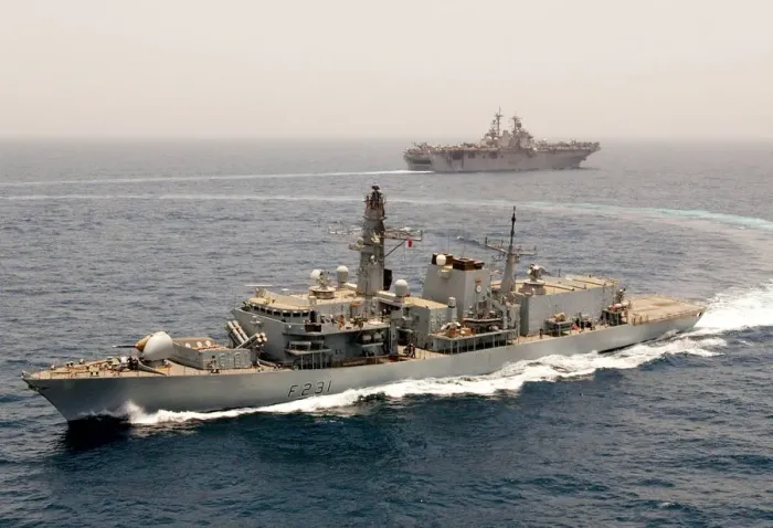 Stampa con cornice : HMS Argyll Stampa con cornice : HMS Argyll