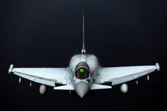 Stampa con cornice : Typhoon della RAF