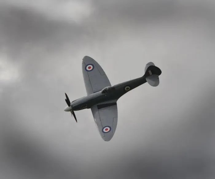 Stampa con cornice : Spitfire dalla BBMF.