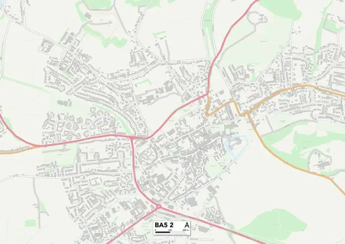 Stampa con cornice : Panoramica di BA Bath, BA5 2