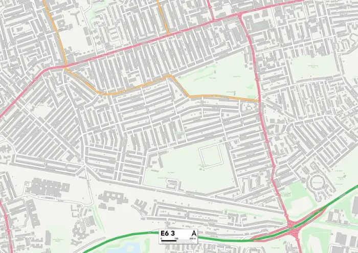 Stampa con cornice : Nuovo E6 3 Mappa Stampa con cornice : Nuovo E6 3 Mappa