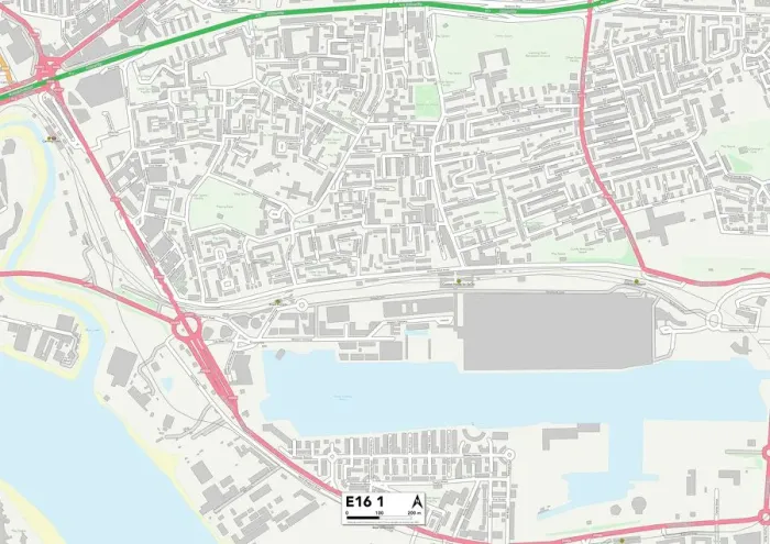 Stampa con cornice : Nuovoham E16 1 Mappa Stampa con cornice : Nuovoham E16 1 Mappa