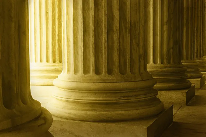 Stampa con cornice : columns