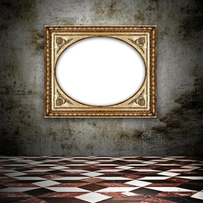 Stampa con cornice : Gallery. Galleria Galleria