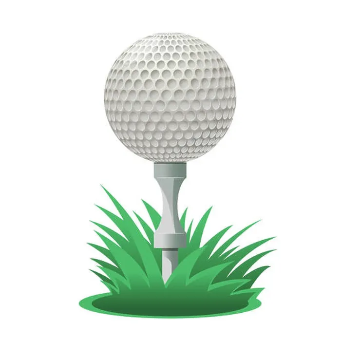 Stampa con cornice : Palla da golf Stampa con cornice : Palla da golf