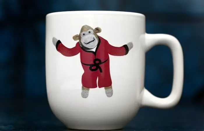 Stampa con cornice : PG tips monkey mug Stampa con cornice : PG tips monkey mug