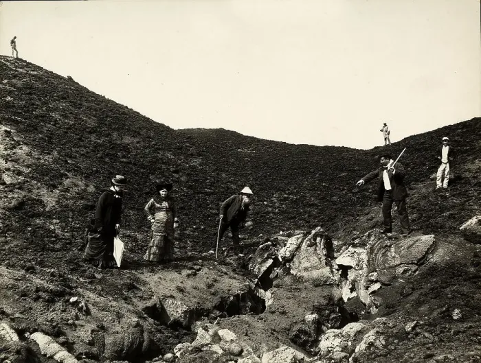 Stampa con cornice : Vesuvio Print - Summit of Vesuvius Stampa con cornice : Vesuvio Print - Summit of Vesuvius