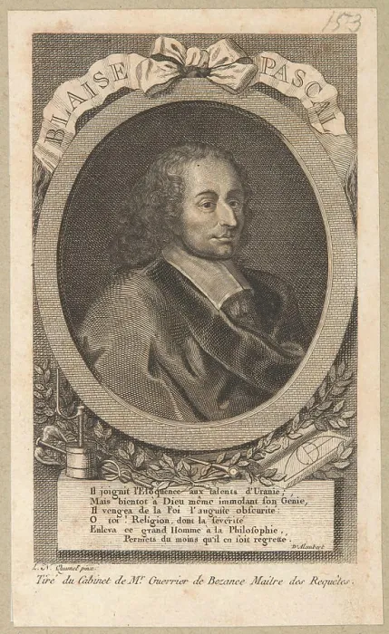 Stampa con cornice : Błażej Pascal (di proprietà di Blaise Pascal) Stampa con cornice : Błażej Pascal (di proprietà di Blaise Pascal)