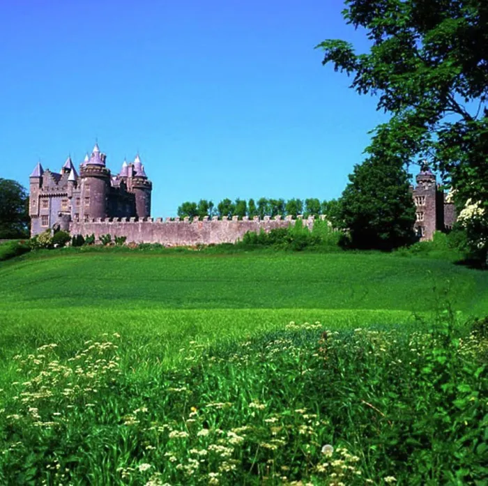 Stampa con cornice : Castello di Killyleagh, Killyleagh, Co Down, Irlanda.