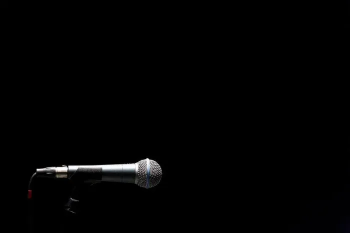 Stampa con cornice : Microphone Stampa con cornice : Microphone
