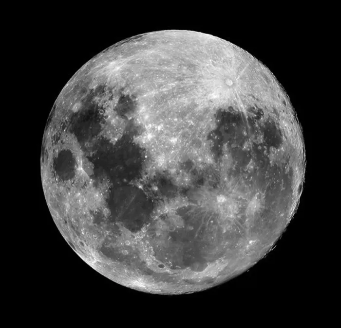 Stampa con cornice : Luna piena. Stampa con cornice : Luna piena.