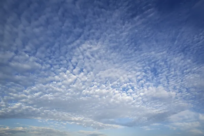 Stampa con cornice : Nubi altocumulus, Germania. Stampa con cornice : Nubi altocumulus, Germania.
