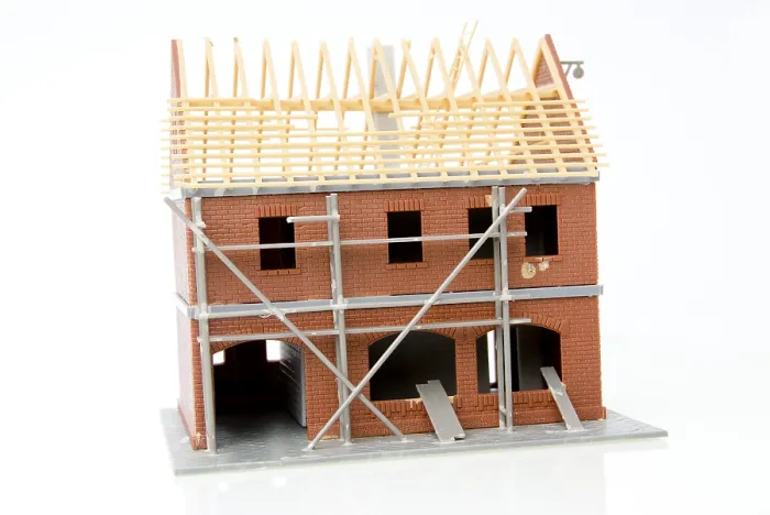 Stampa con cornice : Muratura a vista, modello.